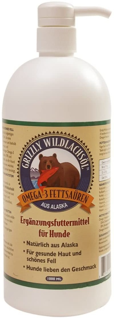 1000ml Wildlachsöl