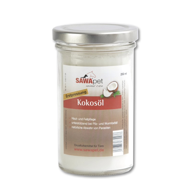 Kokosöl aus Erstpressung 500 ml Glas